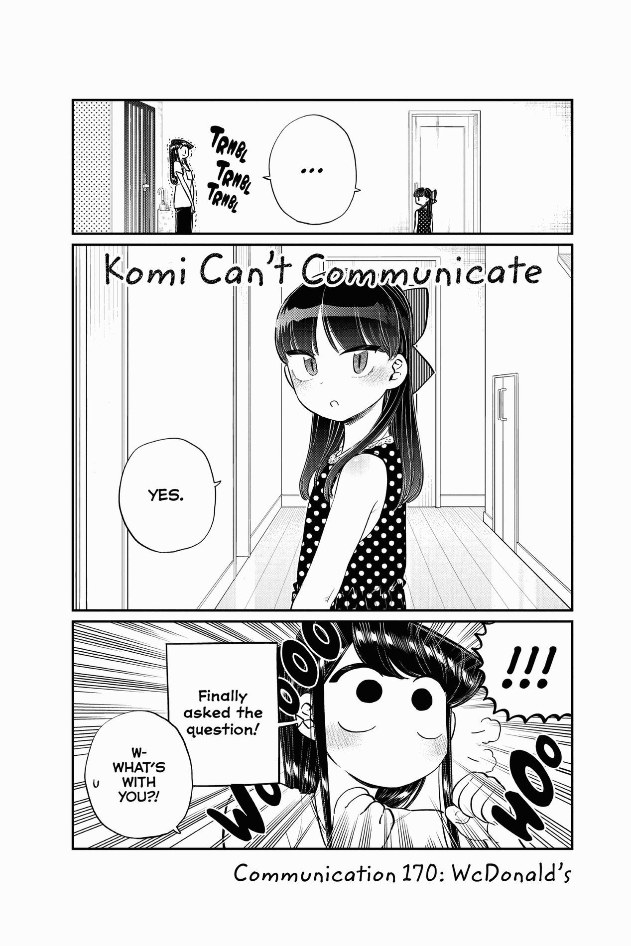 Komi Can’t Communicate, Chapter 170 image 02